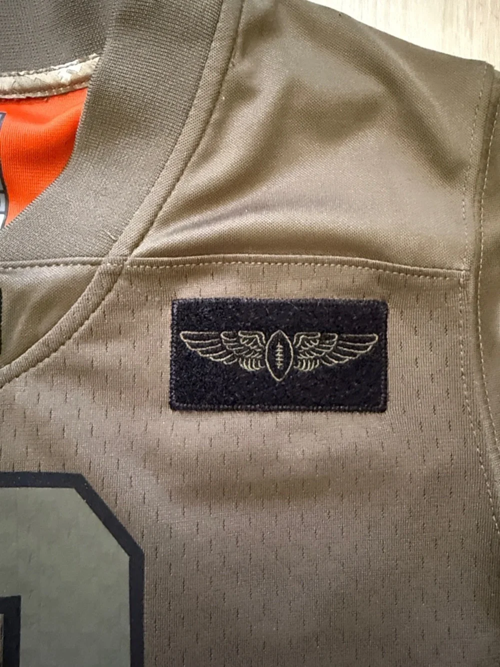 Nike NFL Kids Olive Salute to Soldiers #3 Seattle Seahawks Jersey-Russell Wilson